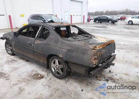 2004 Chevrolet Monte Carlo Supercharged Ss из США, поврежденный, VIN 2G1WZ121149331041